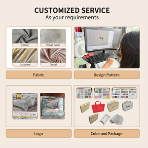 Mới Mùa Đông Sọc Sữa Nhung Bộ Bốn Mảnh Đặt Dày San Hô Lông Cừu Chăn Bìa Flannel Tấm Ga Giường Bông Bộ Đồ Giường Bộ - Product Image 5