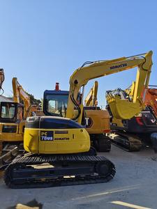 Komatsu รถขุดขนาดมินิสำหรับ PC78US 7T รถขุดมือสองขนาดกะทัดรัด - Product Image 4