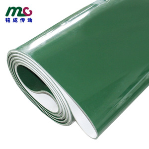Bande transporteuse en PVC 9.0 verte, robuste, de type anneau, pour usage industriel - Product Image 3