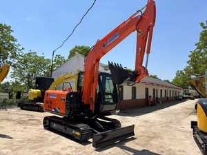 Miniexcavadora Hitachi ZX60 Zaxis60, Excavadora de Cadenas de 6 Toneladas, Usada, en Venta, con Motor, Caja de Cambios, Bomba, Rodamientos, Engranajes y Martillo Hidráulico Hitachi - Product Image 4