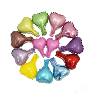Moins cher 5 pouces mini coeur fleuret ballons <span class=keywords><strong>de</strong></span> noël valentine feuille ballon fournitures - Product Image 2