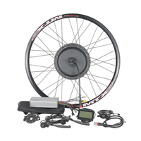 Kit de conversion de vélo électrique sans balais 48V-52V 1500W 2000W avec écran TFT Sw900/UKC1+ et roue libre à 7 vitesses