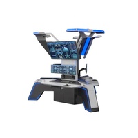 Nouvelle conception de la table des opérations de réseau industriel Command Center Dispatch Console Control Desk