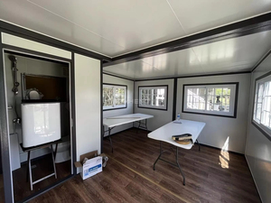 <span class=keywords><strong>Maison</strong></span> mobile de luxe prête <span class=keywords><strong>à</strong></span> l'emploi de 40 pieds, 2 chambres, structure en acier préfabriquée évolutrice, <span class=keywords><strong>maison</strong></span> portable - Product Image 5