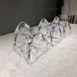 เก้าอี้เรซิ่นใส Casa Fashional Crystal,เก้าอี้เรซิ่นอีพ็อกซี่ดีไซน์ใหม่ - Product Image 4