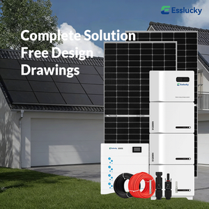 Sistema <span class=keywords><strong>Solar</strong></span> de 10kW <span class=keywords><strong>con</strong></span> Paquete de Baterías de 48V Listo para Instalar - Product Image 1