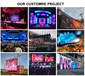 Portable Custom Size Rental LED Screen Indoor Outdoor Stage LED <b>Display</b> For Wedding Church Show - Product Image 6