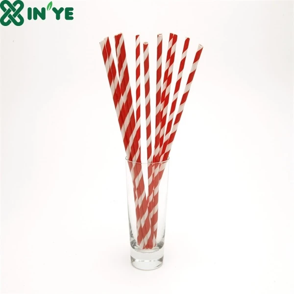 Custom logo Printed Paper Straw