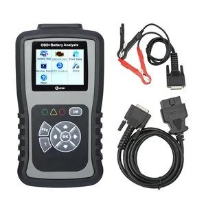 KM301 OBD & Battery Analyzer Scanner OBD2 Scanner Code Reader Battery Tester 2-in-1 Scanning Tool with Battery Detection