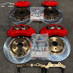 Fournisseur de systèmes de freinage automobile V6 F40, étriers de frein à 6 et 4 pistons, kit de disques de frein avant et arrière de grande taille pour Lexus RX300/RX450h/LX570/ES300h - Product Image 3