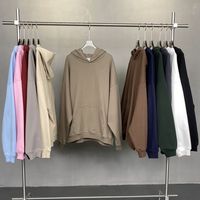 Sweats à capuche personnalisés acceptés OEM Sweats à capuche épais et épais avec logo Pulls à capuche surdimensionnés en polaire de velours super doux avec logo