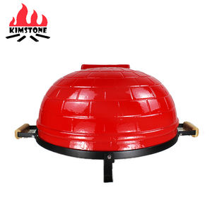 Four à pizza Kimstone de 21 pouces pour grillades - <span class=keywords><strong>Kit</strong></span> de four portable d'extérieur avec <span class=keywords><strong>pierre</strong></span> à pizza pour la cour et le camping - Product Image 3