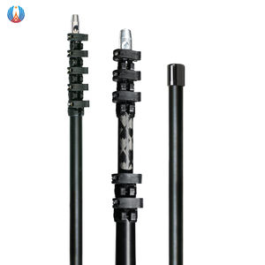 HOFI New Clamp Anti-spin Carbon Fiber <strong>Telescopic</strong> Pole Window Cleaning Water Fed Pole Solar Panel Cleaning <strong>Telescopic</strong> Pole - Product Image 1