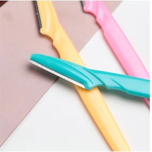 <span class=keywords><strong>Rasoir</strong></span> de sécurité en acier inoxydable pour le maquillage, le visage, les sourcils, les lèvres et la suppression des poils - Product Image 3