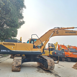 Excavatrice d'occasion d'origine Hyundai 330lc-9s 2023 modèle 33 tonnes avec moteur, pompe et moteur de boîte de vitesses 160kw en vente - Product Image 3