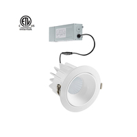 Jupiter Série ETL CE SAA 15D 30D 45D Aluminium 0-10v Dimmable Led Wall Washer Downlight Led Downlight 30w