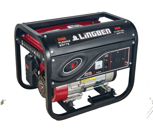 2.0kw 2.3kw 2.5kw 2.8kw Portable Gasoline Generators Natural Gas Generator 3-phase 220 Volt 220v 7000 Watts 7kw Electricity