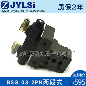Vanne de décharge électromagnétique Stars BSG-03-2PN D24, vanne hydraulique de régulation d'huile 10 25 32mm 60 L/min - Product Image 4