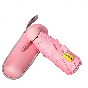 Parapluie manuel anti-UV pour femme, 8 baleines, avec logo personnalisé, 50 % de réduction, idéal pour cadeaux d'affaires, design moderne, protection soleil et pluie - Product Image 1