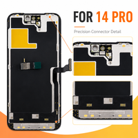 Layar OLED Lembut untuk iPhone 14 Pro 6.1" 120Hz 1000CD+ Kecerahan Tinggi Dynamic Island Touch Digitizer Pengganti Garansi 1 Tahun