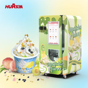 Distributeur automatique robotisé de crème glacée, smoothies, gelato et yaourts, avec écran tactile, paiement par carte de crédit et code QR, conforme ADA - Product Image 5