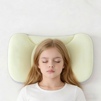 Oreiller pour enfants de qualité supérieure, moderne, ultra doux, hypoallergénique, respirant, avec housse amovible, design ergonomique pour un sommeil confortable