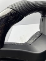 Volant sport en cuir et fibre de carbone à 3 branches pour M2/M3/M4/M5/M6/X5M F30/F10/F20/F35/F22/F18/F07/F01/E90/E92/E46