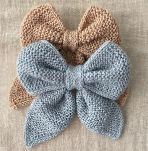 S1271 أزياء الصيف Bowknot متماسكة النساء المراهقين اليد متماسكة الكروشيه القوس اكسسوارات الشعر المصنوعة يدويا لdreadlocks - Product Image 6