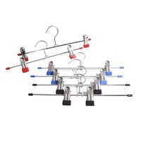 LM1012 Fort Clip En Métal Chromé Jean Cintre