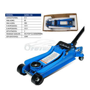 Gato Hidráulico de Perfil Bajo de 2.5 Toneladas, Gato Hidráulico Portátil de Acero para Reparación Automotriz - Product Image 3