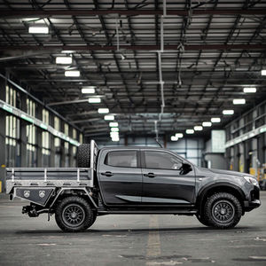 Plateau Ute de lit de camionnette à double cabine en alliage d'aluminium pour Hilux Ranger Triton Cannon Dmax BT50 OEM ODM Tube/Square Headboard - Product Image 1