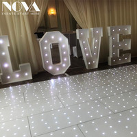 Décoration de mariage NOVA, piste de danse lumineuse, location au Royaume-Uni