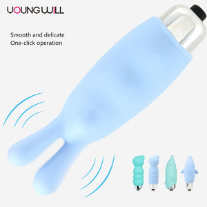 <span class=keywords><strong>USB</strong></span> caricabatterie Mini coniglio vibratore G-Spot giocattoli sessuali clitoride Vagina stimolatore marito e moglie giocattolo - Product Image 1