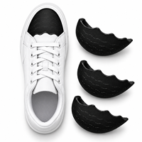 Réducteurs de taille de chaussures souples en mousse à mémoire de forme, rembourrages d'orteils pour chaussures trop grandes, antidérapants, confortables et réutilisables