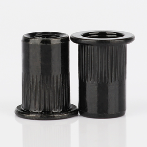 Filetage métrique petits écrous à <span class=keywords><strong>rivets</strong></span> en métal à tête plate <span class=keywords><strong>pince</strong></span> à panneau noire écrou à rivet à verrouillage hexagonal 3/8 "M3 M4 M5 M6 M8 M10 M12 Insert Rivnut - Product Image 4