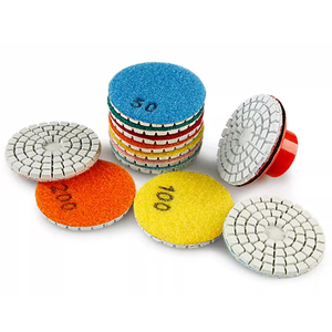 Discos de Pulido de Diamante de 3 Pulgadas, para Pulido en Seco y Húmedo de Granito, Mármol y Hormigón, Discos de Pulido de <span class=keywords><strong>Piedra</strong></span> de Grano 50-3000 - Product Image 1