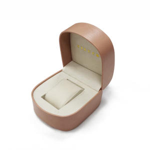 Luxury PU <b>Leather</b> Packaging <b>Box</b> <b>Watch</b> <b>Box</b> with Custom Logo - Product Image 2