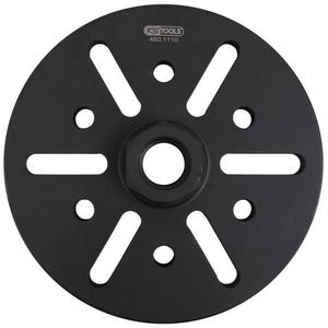 KS TOOLS - 460.1111 Plaque de base ø 200x36mm, SW 46 - EAN 4042146724200 VÉHICULES LOURDS - Product Image 1