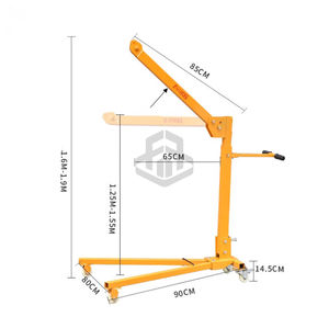 מנוף רצפה ניידת-מנוף נייד נייד 200 ק "ג (1200 winch יד) - Product Image 2