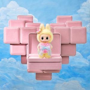100% Original pour Pop Mart La Bubu Monsters Let's Checkmate Series Figurine en vinyle et peluche, Pendentif de sac, Porte-clés, Cadeau - Product Image 2