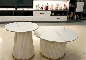 Zxm Custom High Quality Home Rock Slab Home Decorative Corner Side <b>Table</b> Hotel <b>Small</b> <b>Coffee</b> <b>Table</b> Living Room Round <b>Coffee</b> <b>Table</b> - Product Image 6