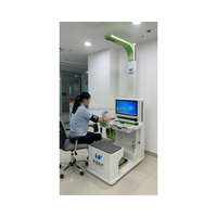 Kios Dokter Medis AI HS-V500 Mesin Pemeriksaan Kesehatan Telemedicine Cerdas untuk Klinik dan Apotek