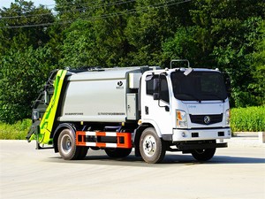 Vente directe usine : Camion compacteur de déchets Dongfeng 4X2 6/9m³ pour la collecte des déchets municipaux et l'assainissement urbain - Product Image 2