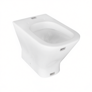 Inodoro de pared de cerámica de diseño moderno, ajuste universal para uso en baño - Product Image 3