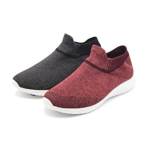 <span class=keywords><strong>Zapatillas</strong></span> de deporte de calcetín superior de punto <span class=keywords><strong>sin</strong></span> <span class=keywords><strong>cordones</strong></span> Zapatos de estilo para caminar Deporte para mujeres y damas - Product Image 2