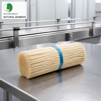 Bâtonnets de bambou robustes de 5,0 mm de diamètre, longueur 40 cm, brochettes pour rôtir le poisson, pour fumoirs et fours commerciaux
