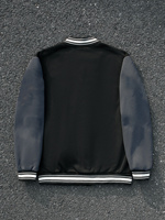 Hochwertige Herren Black Letter men Baseball Jacke Mantel Casual Custom Logos Brand Style Design Baseball Jacken für Herren