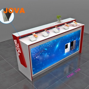 Mobile phone display cabinet glass display stand
