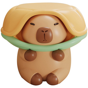 Niedlicher Capybara-Schuhhocker, Wohnzimmer-Bodendekoration, Eingangsbereich-Deko, Einweihungsgeschenk - Product Image 5