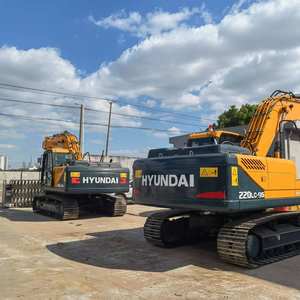 Excavatrice sur chenilles R220-9 Hyundai 20 tonnes 200kw moteur et pompe vente FOB - Product Image 5